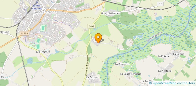 localisation de l'entreprise LA PETITE PARENTHESE EVEILLEE à SAINTE-PAZANNE