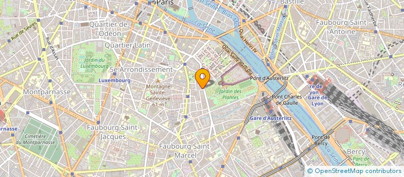 localisation de l'entreprise LA PETITE PARISIENNE  PARIS