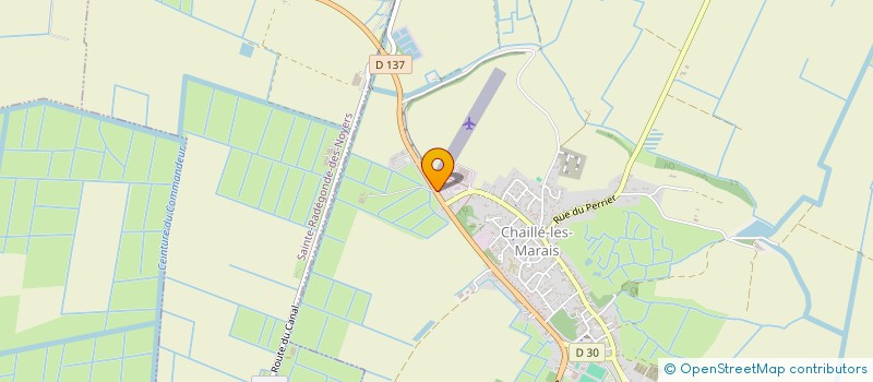 localisation de l'entreprise LA PETITE PASSERELLE  CHAILLE-LES-MARAIS