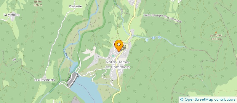 localisation de l'entreprise LA PETITE PAUME DE TERRE à NOTRE-DAME-DE-COMMIERS