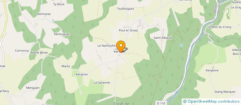 localisation de l'entreprise LA PETITE PERLE  CALAN