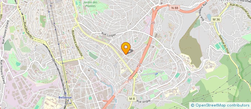 localisation de l'entreprise LA PETITE PLACE  SAINT-ETIENNE