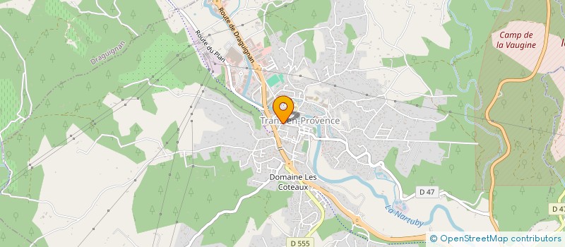 localisation de l'entreprise LA PETITE PROVENCE à TRANS-EN-PROVENCE