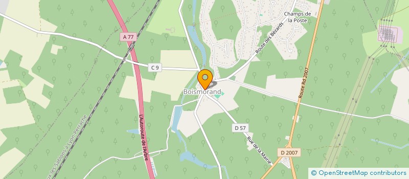 localisation de l'entreprise LA PETITE PUISAYE à BOISMORAND