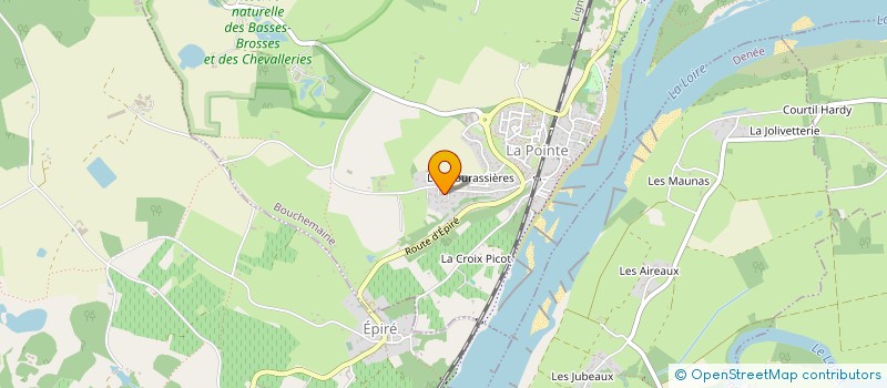 localisation de l'entreprise LA PETITE RAZINIERE à BOUCHEMAINE