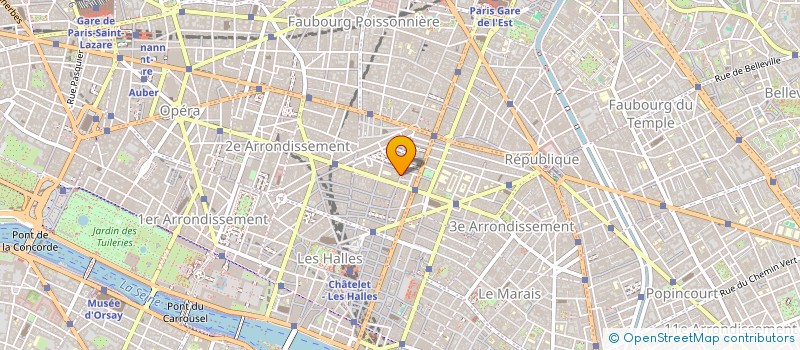 localisation de l'entreprise LA PETITE REDINGOTE à PARIS