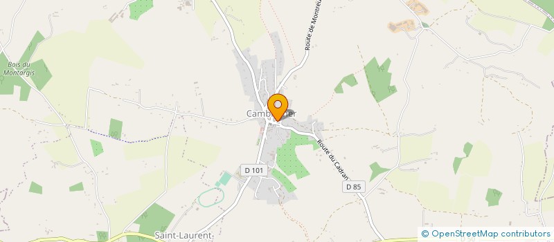 localisation de l'entreprise LA PETITE REINE à CAMBREMER