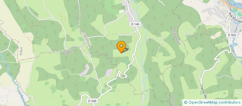 localisation de l'entreprise LA PETITE RESERVE  ARTIGUELOUVE