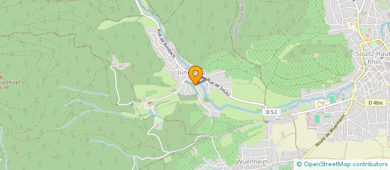 localisation de l'entreprise LA PETITE RIVIERE  JUNGHOLTZ