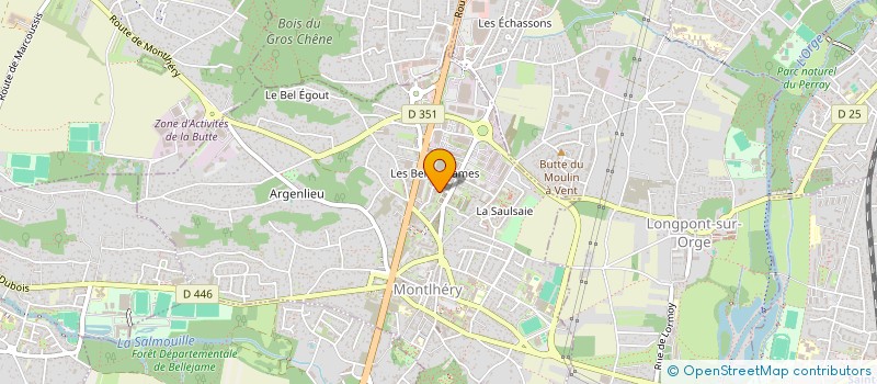 localisation de l'entreprise LA PETITE RUCHE à MONTLHERY