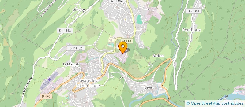 localisation de l'entreprise LA PETITE SEIGNE  COTEAUX DU LIZON