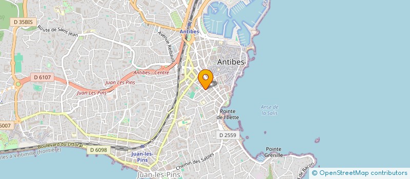 localisation de l'entreprise LA PETITE SELLERIE à ANTIBES