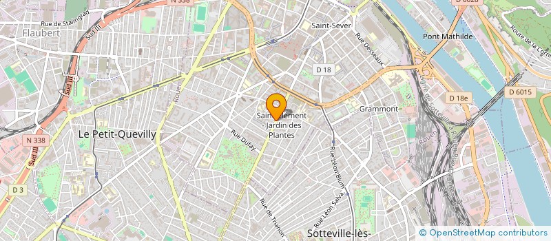 localisation de l'entreprise LA PETITE SOURIS à ROUEN