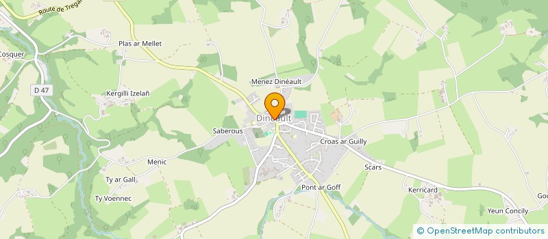 localisation de l'entreprise LA PETITE SUPERETTE  DINEAULT