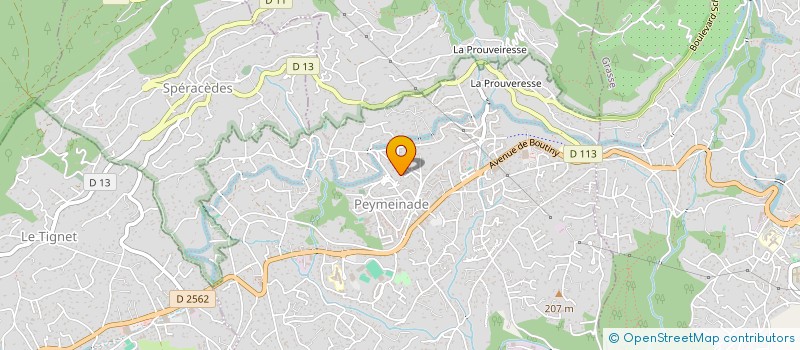 localisation de l'entreprise LA PETITE TOSCANE à LE TIGNET