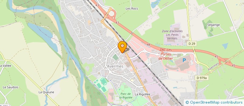 localisation de l'entreprise LA PETITE TRIBE  AVERMES