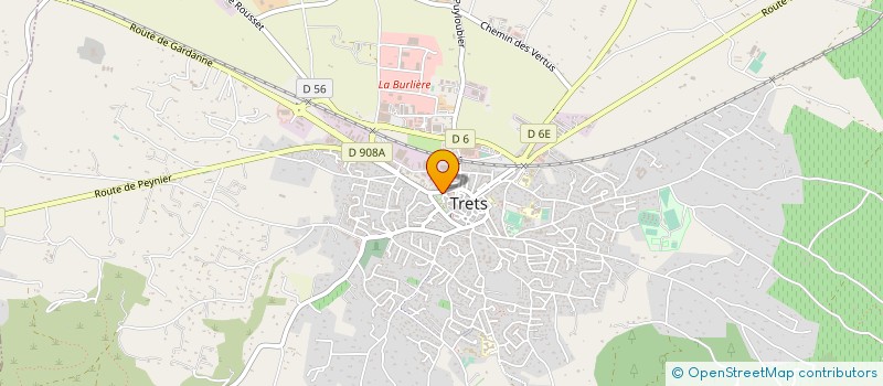 localisation de l'entreprise LA PETITE TRIBU à TRETS