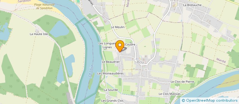 localisation de l'entreprise LA PETITE VACHERIE à BOU
