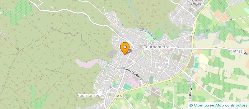 localisation de l'entreprise LA PETITE VADROUILLE à COURNONTERRAL
