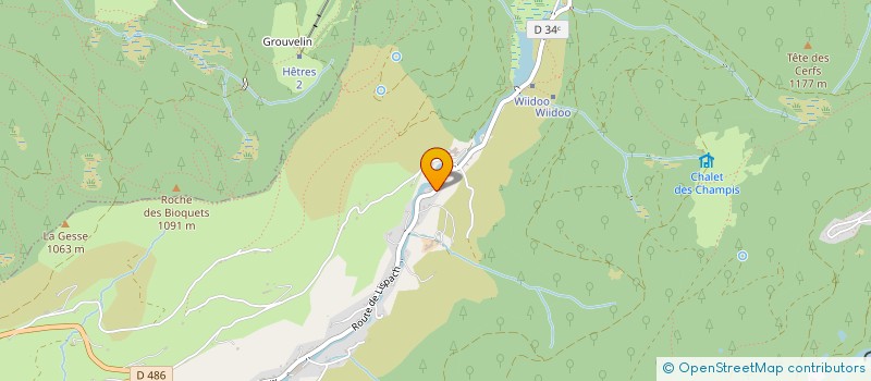 localisation de l'entreprise LA PETITE VALLEE  LA BRESSE