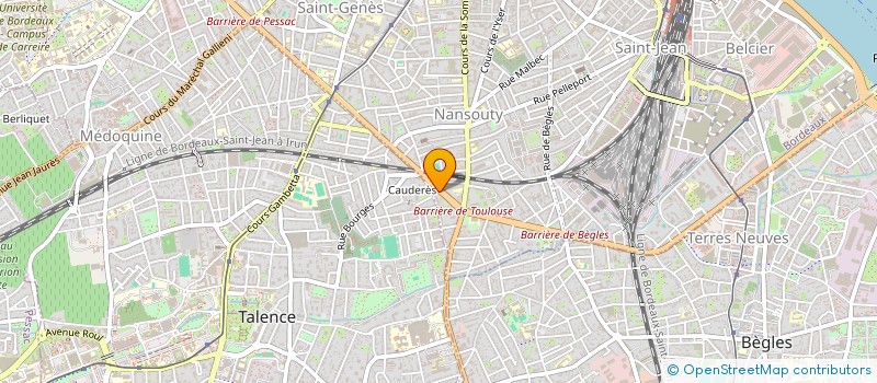 localisation de l'entreprise LA PETITE VALLEE  BORDEAUX