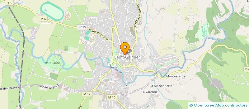 localisation de l'entreprise LA PETITE VENISE  CHAMBUF