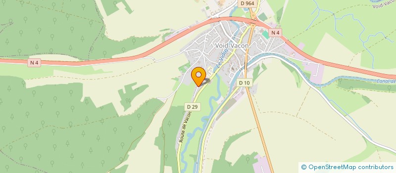 localisation de l'entreprise LA PETITE VIDUSIENNE à VOID-VACON