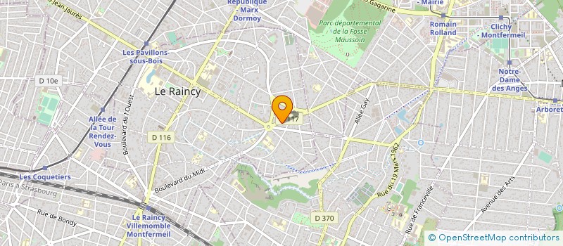 localisation de l'entreprise LA PETITE VIENNOISE à COURBEVOIE