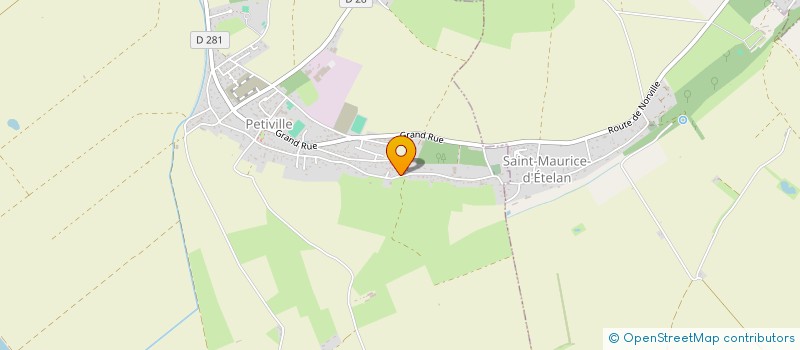 localisation de l'entreprise LA PETIVILLAISE à PETIVILLE