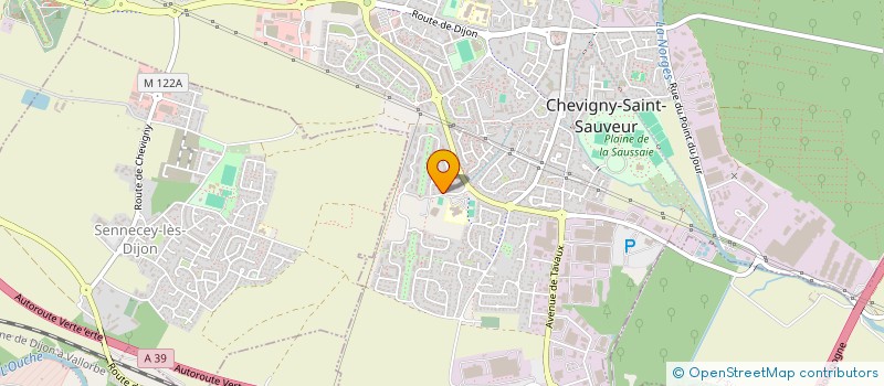 localisation de l'entreprise LA PETRISANE  CHEVIGNY-SAINT-SAUVEUR