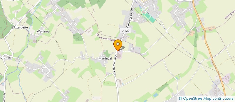localisation de l'entreprise LA PEVELOISE SOC à AVELIN