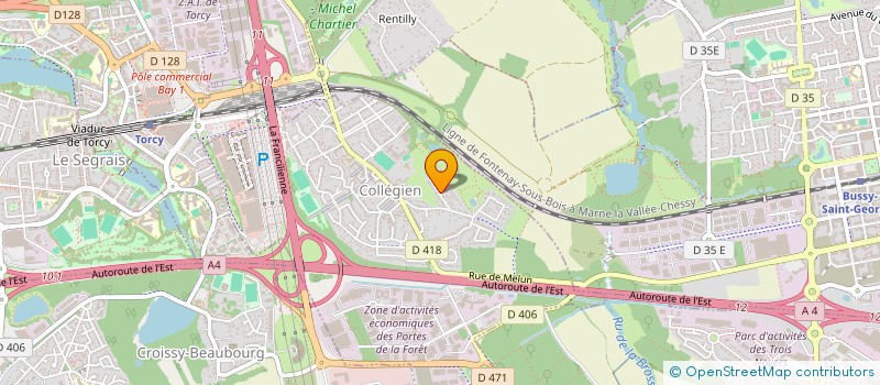 localisation de l'entreprise LA PHAMILY  COLLEGIEN