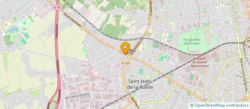 localisation de l'entreprise LA PHARMA à SAINT-JEAN-DE-LA-RUELLE