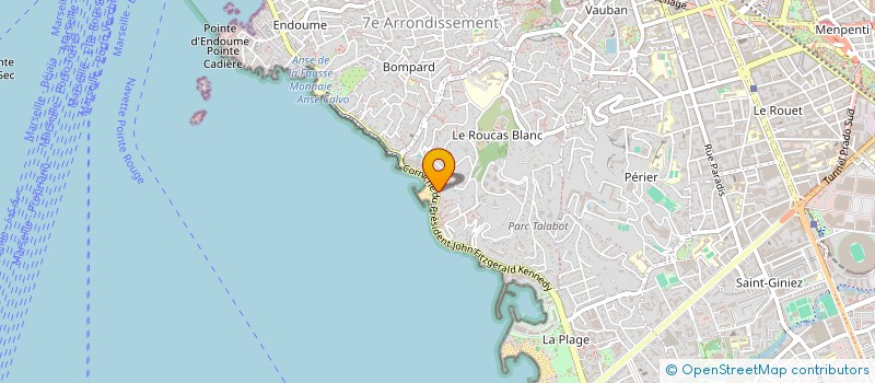 localisation de l'entreprise LA PHARMACIE DE ZETTE  MARSEILLE