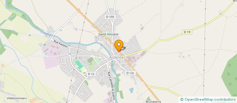 localisation de l'entreprise LA PHARMACIE DES TOURNESOLS à ARDENTES