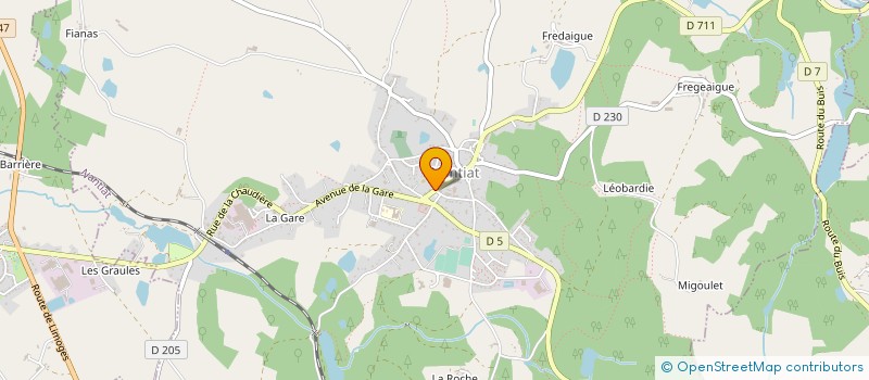localisation de l'entreprise LA PHARMACIE DESVIGNES à NANTIAT