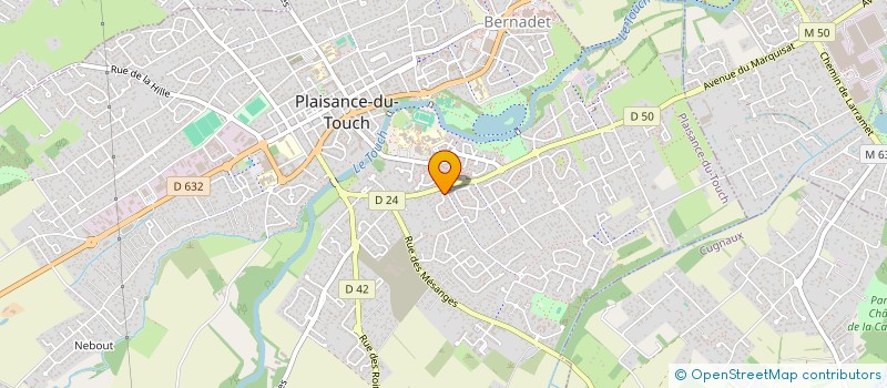 localisation de l'entreprise LA PHARMACIE DO à PLAISANCE-DU-TOUCH