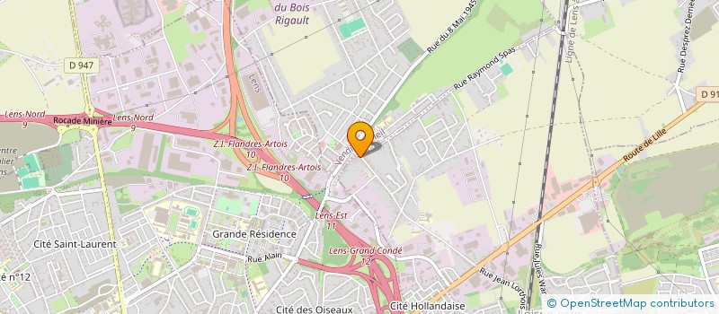 localisation de l'entreprise LA PHARMACIE DU 8 à LOISON-SOUS-LENS