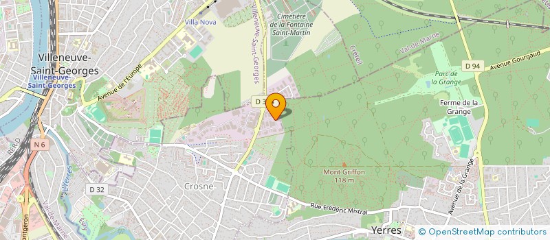 localisation de l'entreprise LA PHARMACIENNE ASSURANCE  CROSNE