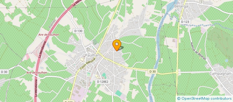 localisation de l'entreprise LA  PHILANTROPIQUE à PAULHAN