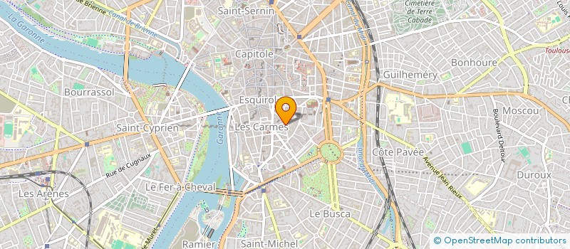 localisation de l'entreprise LA PHILHARMONIE DE TOULOUSE à TOULOUSE