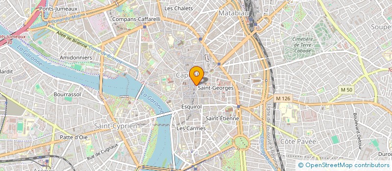 localisation de l'entreprise LA PHIM EDITION à TOULOUSE