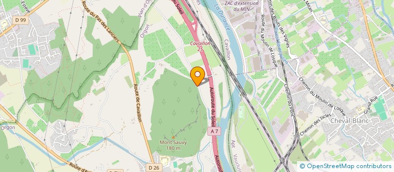 localisation de l'entreprise LA PHOCEENNE DE DISTRIBUTION  ORGON