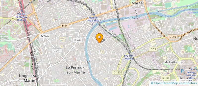 localisation de l'entreprise LA PHYSIOTONIE à BRY-SUR-MARNE