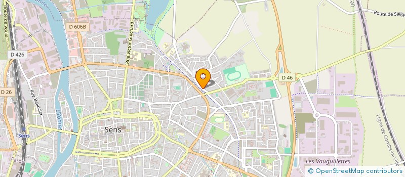 localisation de l'entreprise LA PIADINA  SENS