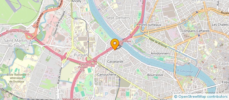 localisation de l'entreprise LA PIAULE à TOULOUSE