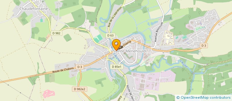 localisation de l'entreprise LA PIAZZA  SAINTE-MENEHOULD