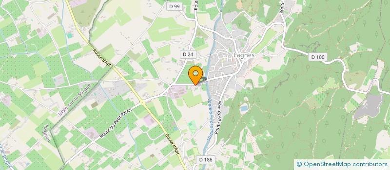 localisation de l'entreprise LA PIAZZETTA  LAGNES