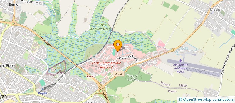 localisation de l'entreprise LA PICCOLA  ROYAN