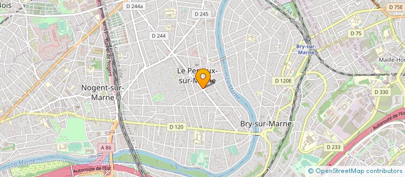 localisation de l'entreprise LA PICCOLA ITALIA à LE PERREUX-SUR-MARNE